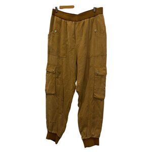 Anthropologie olive khaki Fall Cargo jogger pants M